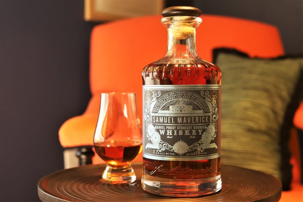 Samuel Maverick - Barrel Proof Straight Bourbon Whiskey.