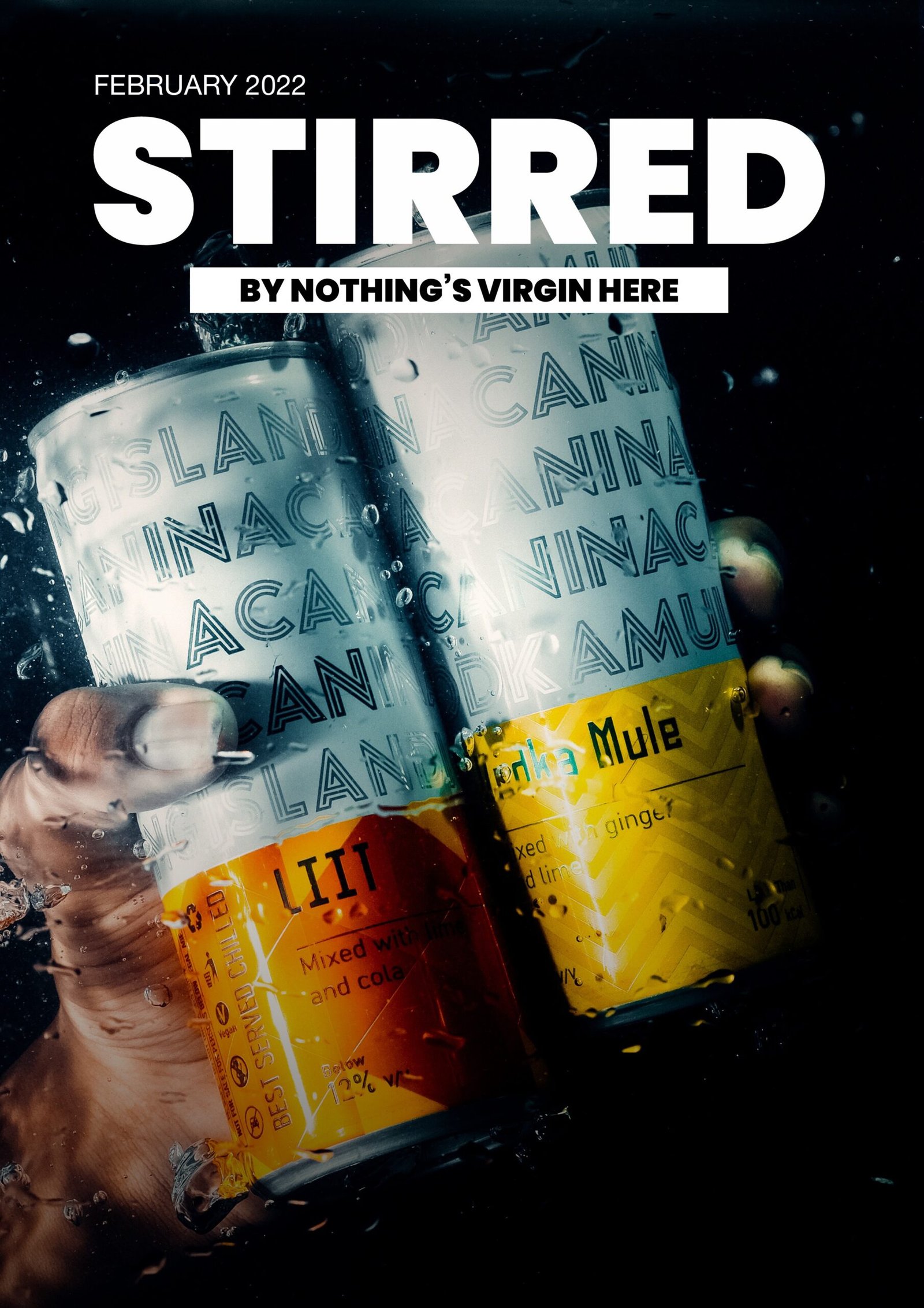 Stirred Magazine February Edition Cover